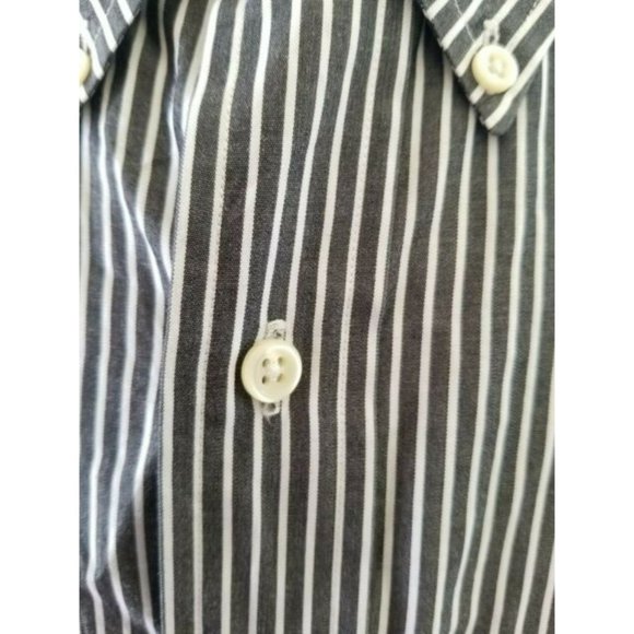 Ralph Lauren Men's Black Striped Shirt - Picture 7 of 8
